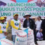 Wakil Ketua DPRD Sulteng Hadiri Launching Gugus Tugas Polri untuk Ketahanan Pangan