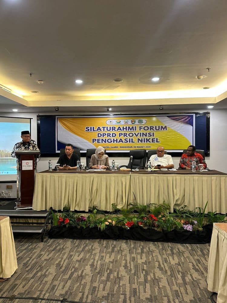 Ketua Forum DPRD Provinsi Penghasil Nikel "Menyala" di FKDP2N
- Arus : Desak Skema  DBH Nikel  Untuk Daerah Penghasil