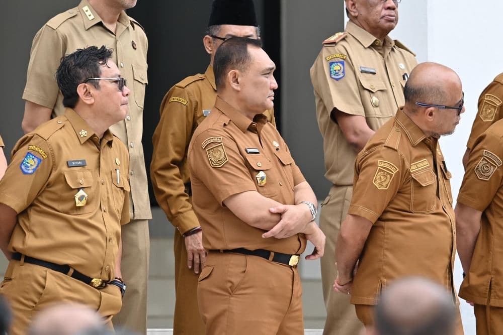 Pererat Silaturahmi dan Semangat Kebersamaan Pasca Hari Raya Idulfitri 1447 Hijriah, Sekretaris DPRD Provinsi Hadiri Apel Gabungan dan Halal Bihalal Bersama Gubernur dan Wakil Gubernur Sulawesi Tengah