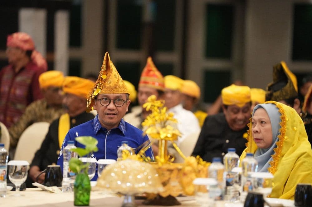 Syarifudin Hafid, SH., MM Wakili Ketua DPRD Provinsi Sulawesi Tengah Hadiri Musyawarah Besar Badan Musyawarah Adat Provinsi Sulawesi Tengah “Penguatan Kelembagaan Adat, Menuju Sulteng Nambaso”.