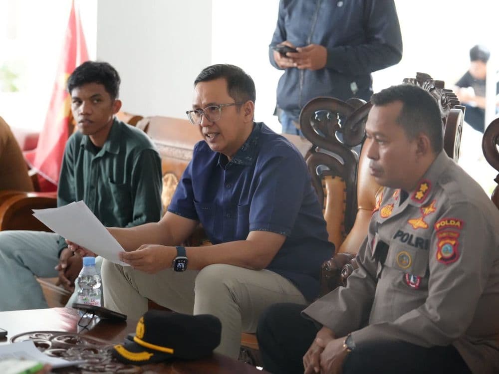 Aksi Penyampaian Aspirasi LMND, DPRD Sulteng Tegaskan Komitmen Tindak Lanjuti