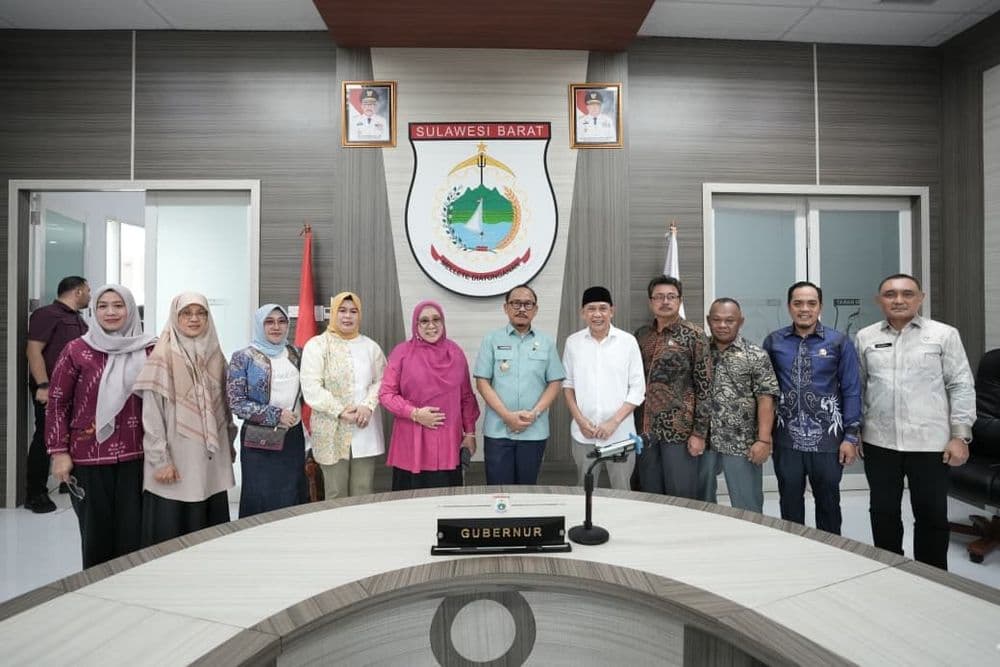 Sekretaris DPRD Provinsi Sulawesi Tengah Mendampingi Anggota Komisi IV DPRD Provinsi Sulteng dalam Koordinasi dan Komunikasi (Korkom) Antar Daerah di Pemerintah Provinsi Sulawesi Barat