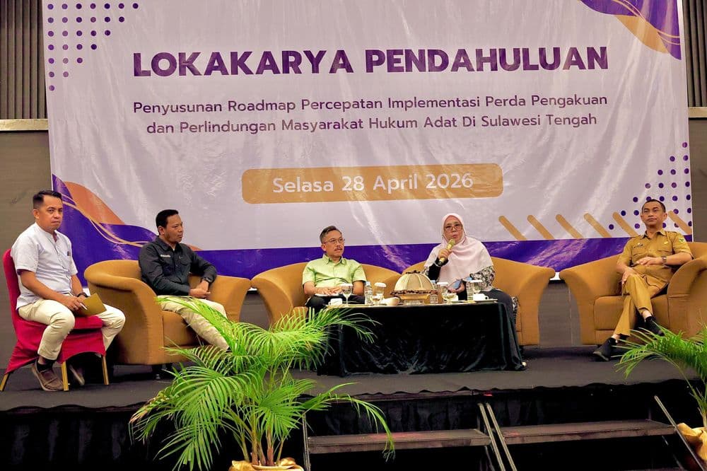 Bunda Wiwik Soroti Pentingnya Roadmap Implementasi Perda Perlindungan dan pengakuan MHA di Sulteng