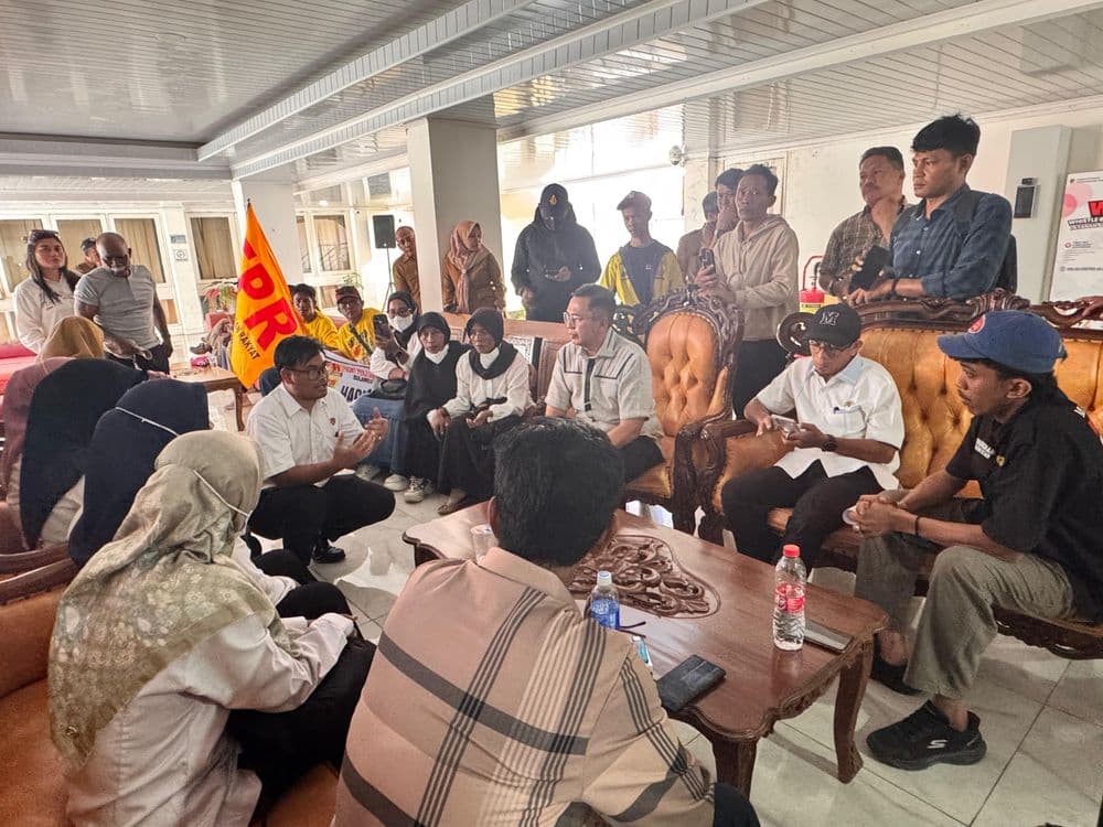 DPRD Sulteng Terima Aspirasi Aksi Damai Front Perjuangan Rakyat